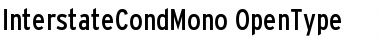 Interstate Cond Mono Font