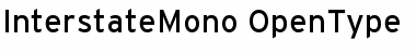 Download Interstate Mono Font