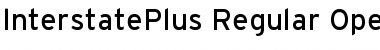 Download InterstatePlus Font