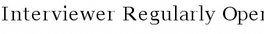 Download Interviewer Font Download Interviewer Font