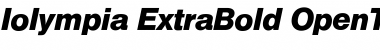 Iolympia ExtraBold Font