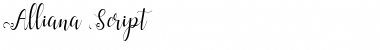 Download Alliana Script Font