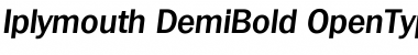 Iplymouth DemiBold Font