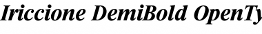 Iriccione DemiBold Font