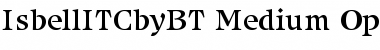 Download ITC Isbell Font