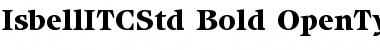 Download Isbell ITC Std Font