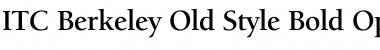 Download ITC Berkeley OldStyle Font