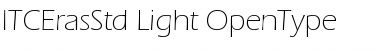 ITC Eras Std Light Font