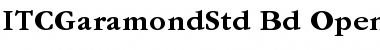 ITC Garamond Std Bold