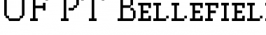 UF PT Bellefield SC Regular Font