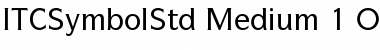 ITC Symbol Std Medium