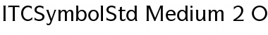 Download ITC Symbol Std Font
