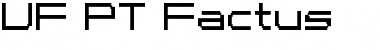 UF PT Factus Regular Font