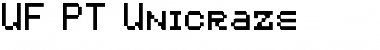 UF PT Unicraze Regular Font