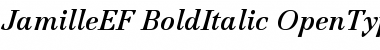 Download JamilleEF-BoldItalic Font Download JamilleEF-BoldItalic Font