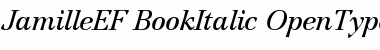 Download JamilleEF-BookItalic Font Download JamilleEF-BookItalic Font
