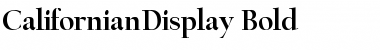 CalifornianDisplay Font