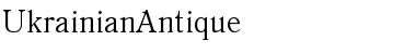 UkrainianAntique Regular Font