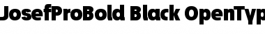 Josef Pro Bold Black Font