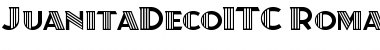 Juanita Deco ITC Regular Font
