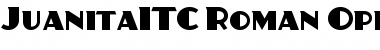 Juanita ITC Regular Font