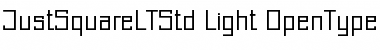 Download Just Square LT Std Font