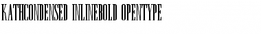 KathCondensed InlineBold Font