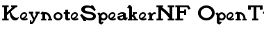 Download Keynote Speaker NF Font Download Keynote Speaker NF Font