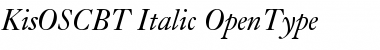 KisOSC BT Italic