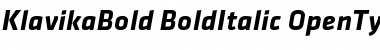 Download Klavika Bold Font