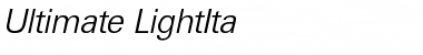 Download Ultimate-LightIta Font Download Ultimate-LightIta Font