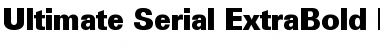 Ultimate-Serial-ExtraBold Regular