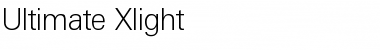 Ultimate-Xlight Regular Font