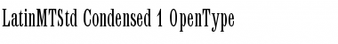 Latin MT Std Font