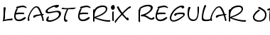 Download Leasterix-Regular Font