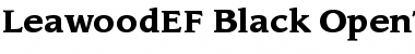 Download LeawoodEF-Black Font
