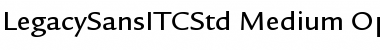 Legacy Sans ITC Std Font