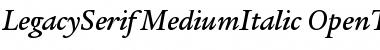 ITC Legacy Serif Font