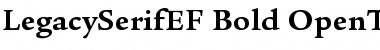 Download LegacySerifEF Font