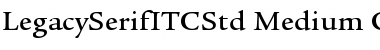 Legacy Serif ITC Std Font