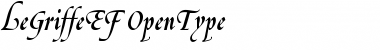 LeGriffeEF Font