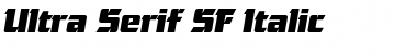 Ultra Serif SF Italic