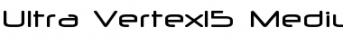 Ultra Vertex Medium Font