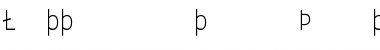 LetterGothicText LightSymbol Font