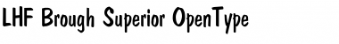 Download LHF Brough Superior Font