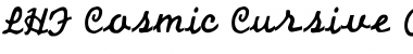 Download LHF Cosmic Cursive Font