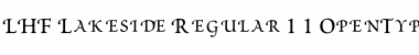 Download LHF Lakeside Regular 1 Font Download LHF Lakeside Regular 1 Font