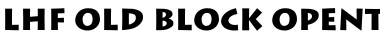 Download LHF Old Block Font
