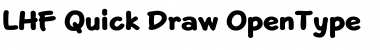 LHF Quick Draw Font