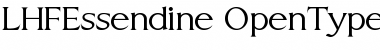 LHFEssendine Regular Font